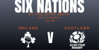 Six Nations at the Gipsy Moth. IRE V SCO
