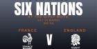 Six Nations at the Gipsy Moth. FRA V ENG