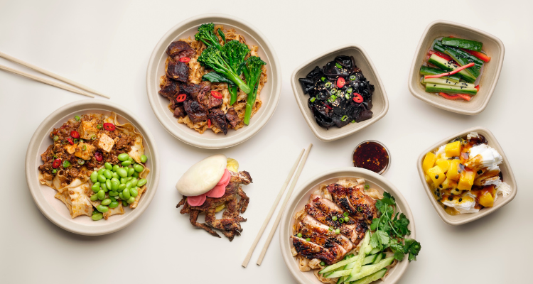 Selection of food from Kung Fu Mama.