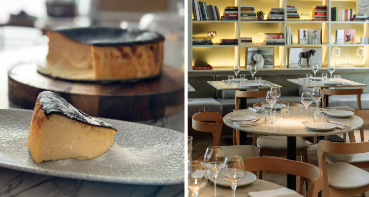 Cheesecake and interiors at Lurra London.