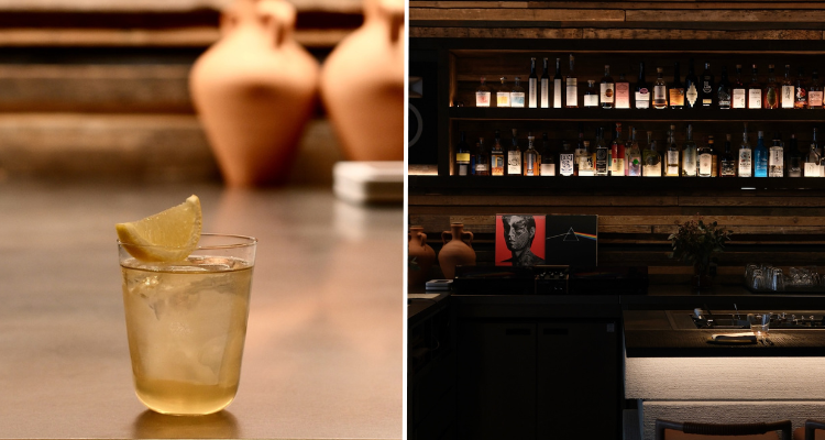 Sisho Negroni and MOI's listening room interiors.