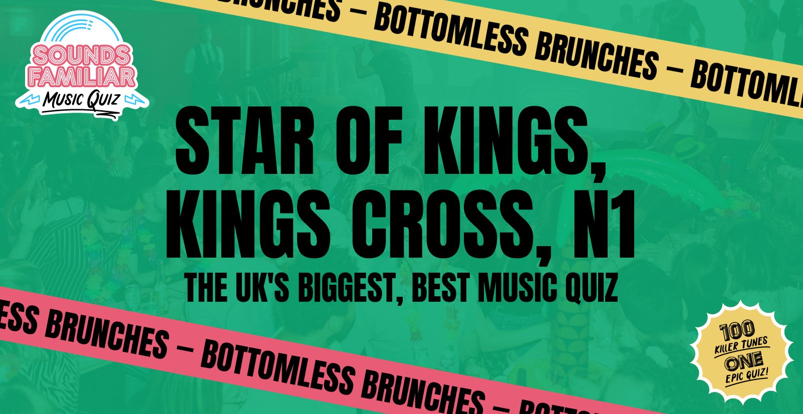 Sounds Familiar's Christmas Brunch - King's Cross