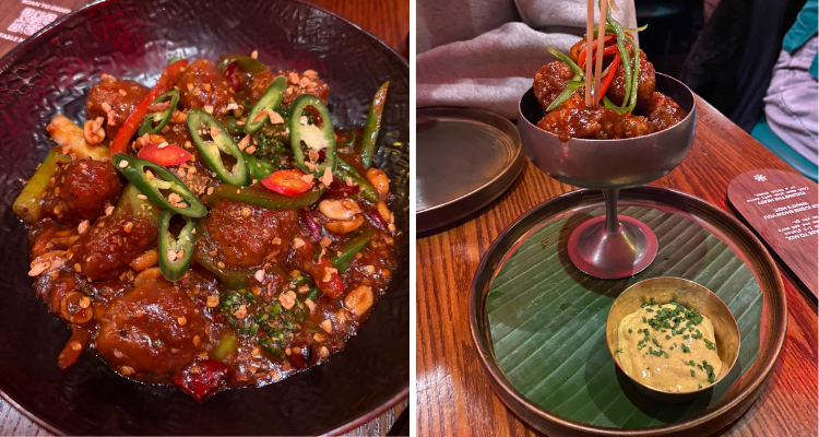 Small plates at Tangra Soho.