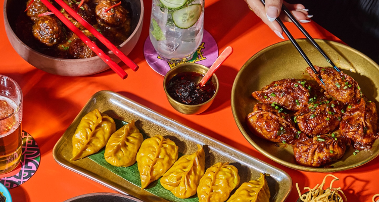 Selection of dishes at Tangra Soho.