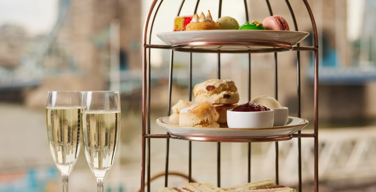 Afternoon Tea for 2 at VU from the Tower