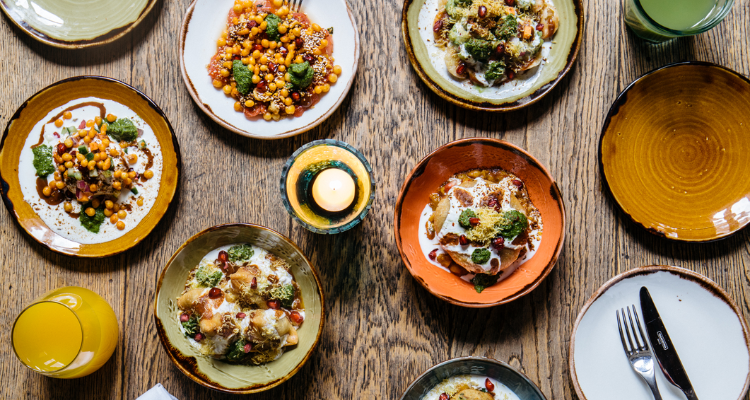 Food at Cinnamon Bazaar London.