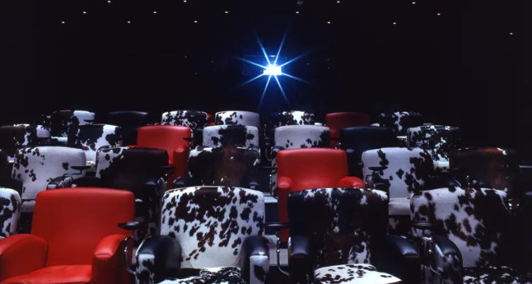 Firmdale Film Club seating at Soho Hotel.