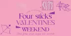 Valentines Kitchen Pop-Up with Four Sticks