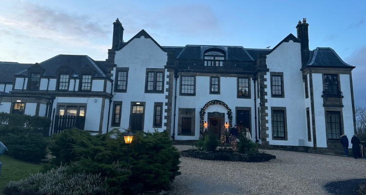 Exterior of Gleddoch Golf & Spa Resort Glasgow.
