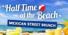"Half time at the beach" Bottomless Brunch