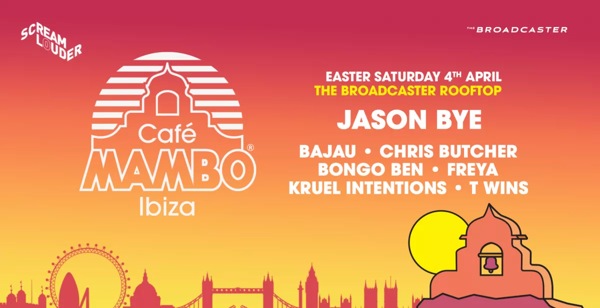 Cafe Mambo Ibiza London Rooftop Party
