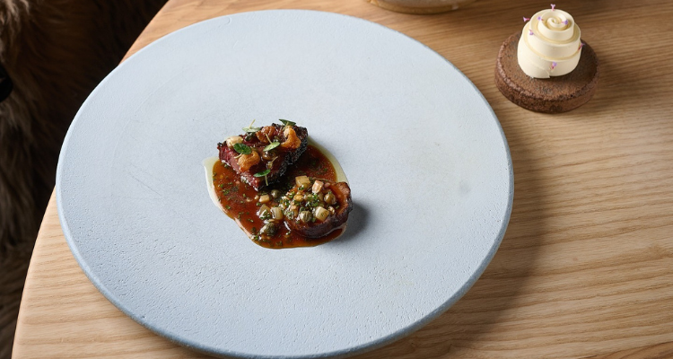 Beef cheek with coffee from JORO in Sheffield.