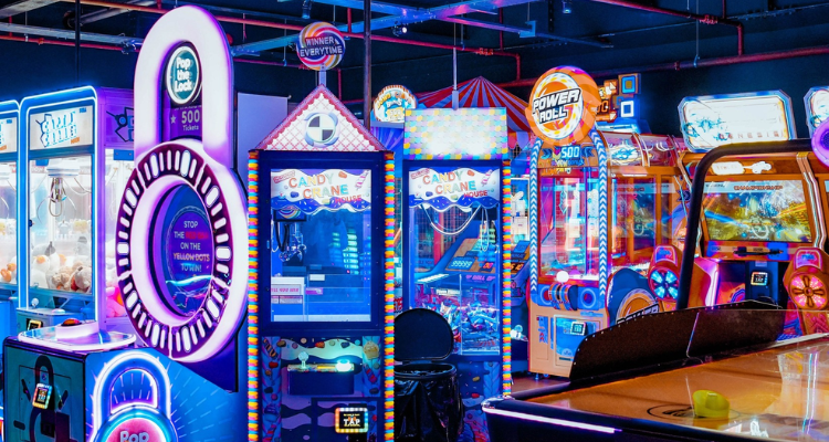 King Pins arcade Edinburgh.