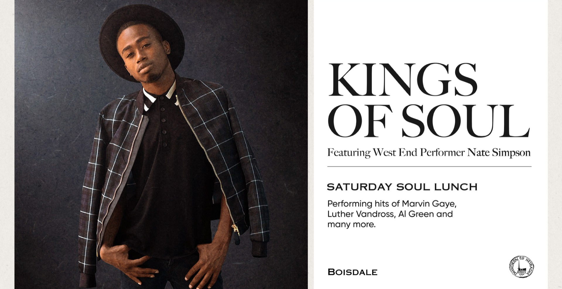 Saturday Soul Lunch | Kings of Soul