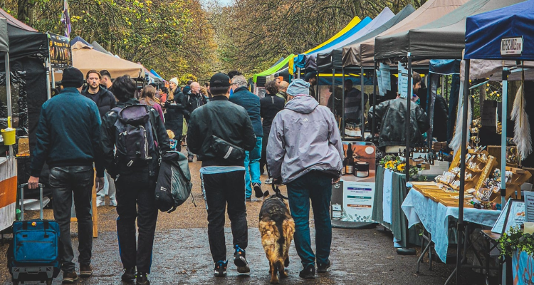 Alexandra Palace Farmers' Market.