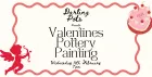 Valentines Pottery Painting