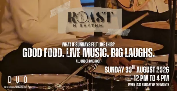 Roast n Rhythm | Good Food, Live Music, Big Laughs