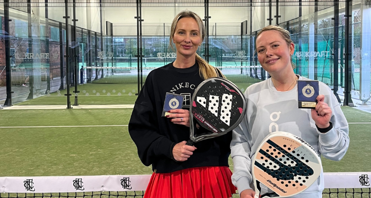 Padel court at The Northern.