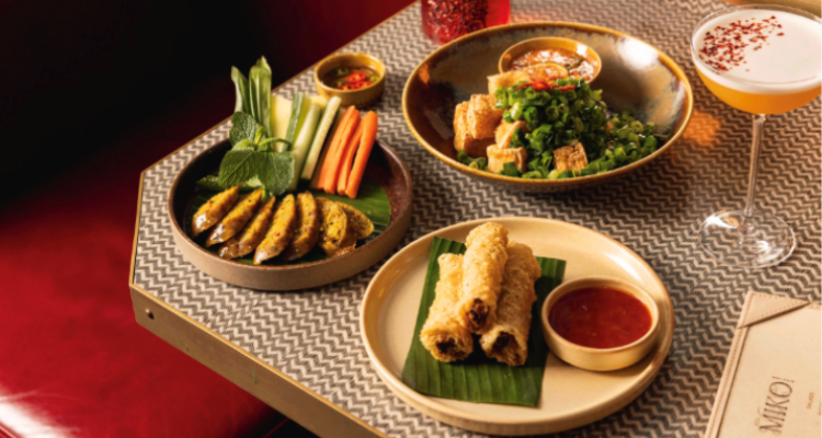 Food at MIKO Mei Fair.