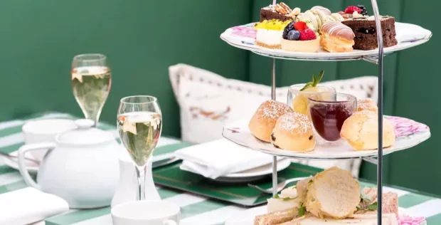 Bellini Afternoon Tea at Old Government House Hotel