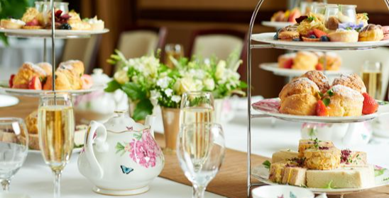 Champagne Afternoon Tea at Old Government House Hotel