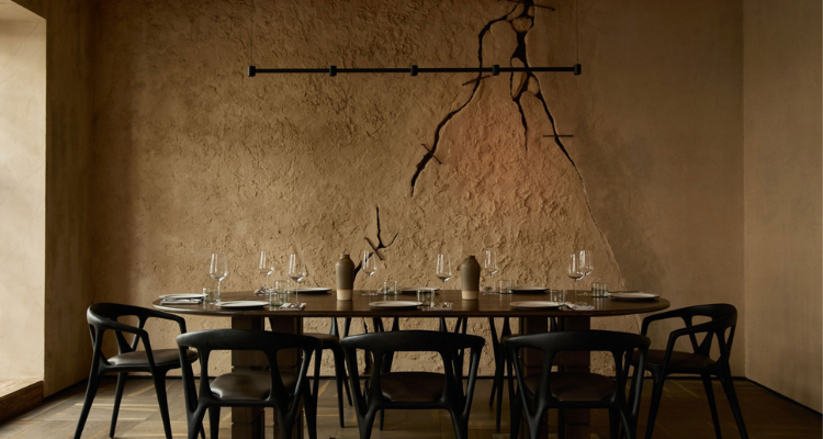 Private dining room from Alta in Soho.