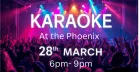 Karaoke at The Phoenix!
