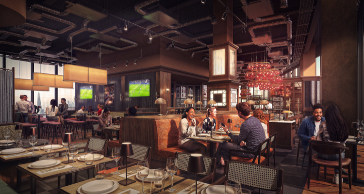 Bread Street Kitchen & Bar 22 Bishopsgate.