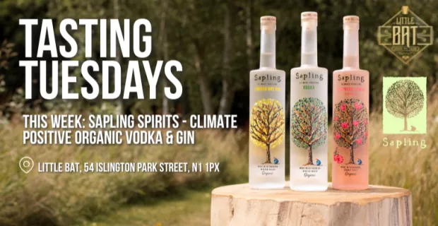 Tasting Tuesdays @ Little Bat - This Week: Vodka & Gin with Sapling
