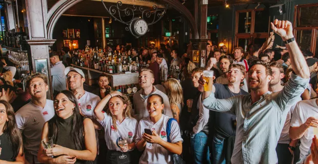 Women's Six Nations watch party with Megan Seward