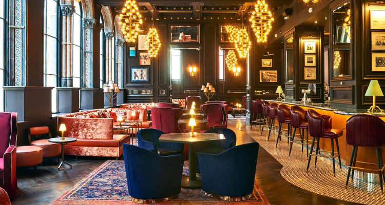 Interior at Madeleine Bar Birmingham.