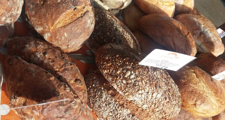 Levain Sourdough at Parliament Hill Farmers' Market.