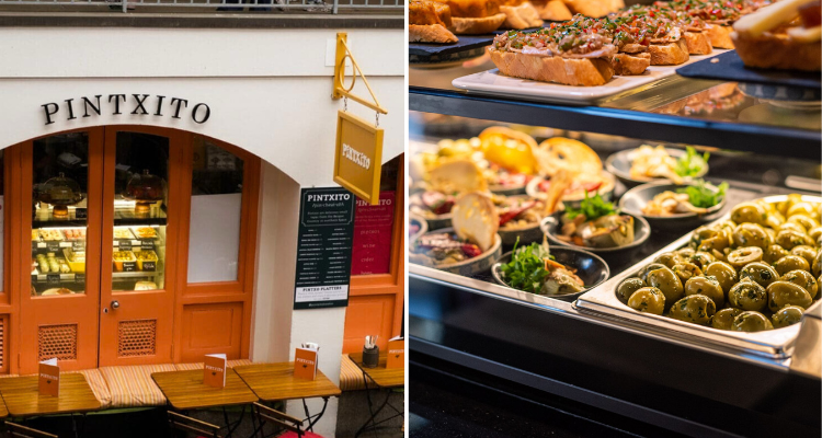 The outside of Pintxito in Covent Garden.