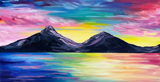 Paint A Pic: Rainbow Mountains