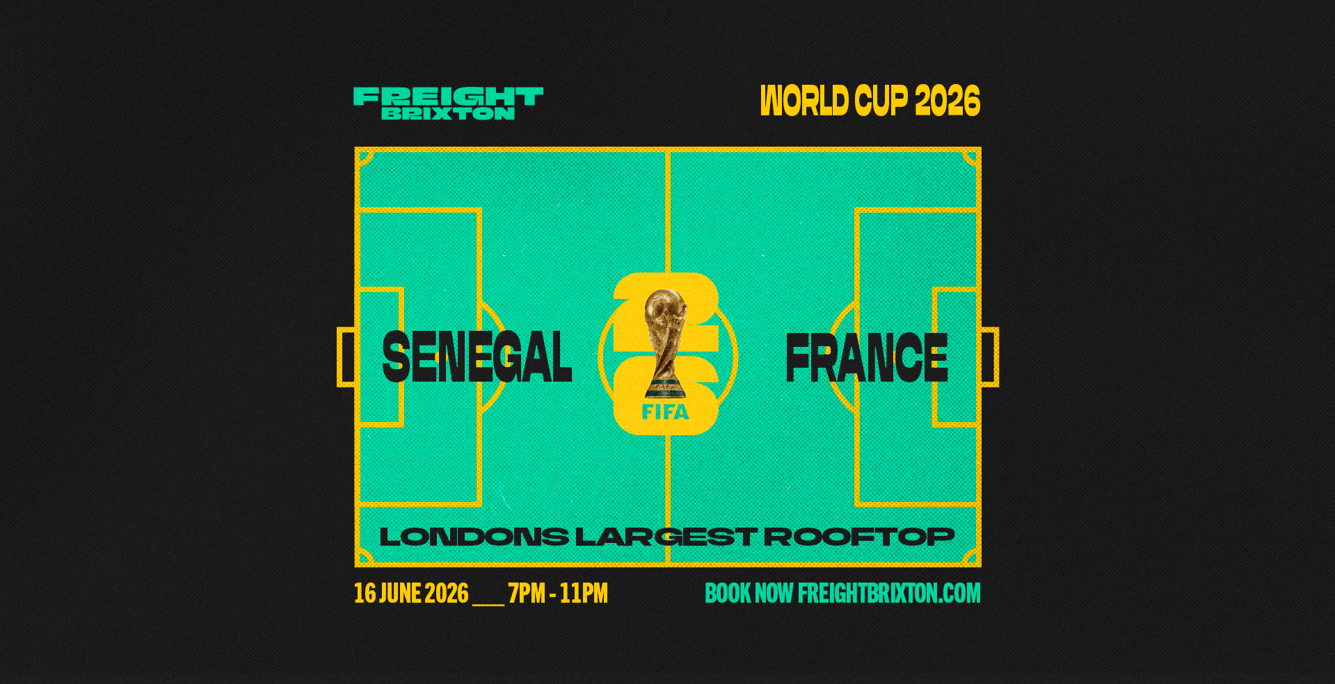 World Cup Showdown: Senegal v France Live Screening🏆