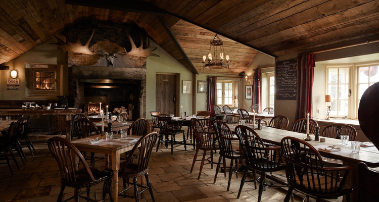 The Elk Room at The Gunton Arms.
