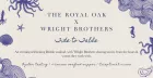The Royal Oak x Wright Brothers: Tide to Table