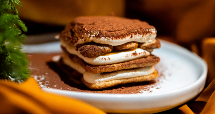 Tiramisu at Mercato Mayfair.