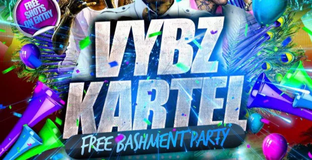 Vybz Kartel - Free Bashment Party - Everyone Free Before 12AM