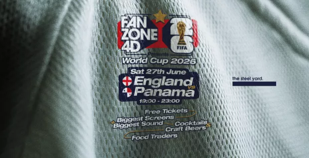 FANZONE 4D x The Steel Yard: England v Panama World Cup Showdown