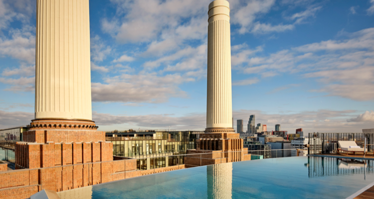 art'hotel London Battersea rooftop.