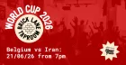 WORLD CUP 2026: BELGIUM VS IRAN