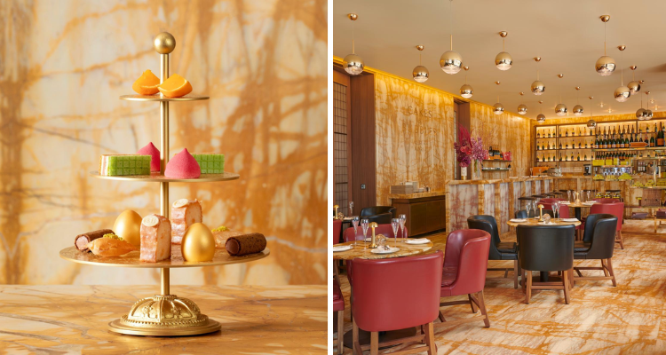 Cakes and interiors at Cake & Bubbles London.