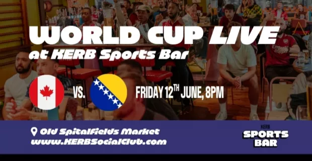 FIFA WORLD CUP: CANADA VS BOSNIA & HERZEGOVNIA