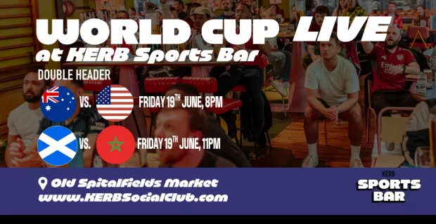 DOUBLE HEADER: AUSTRALIA VS USA + SCOTLAND VS MOROCCO