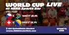 DOUBLE HEADER: CZECH REPUBLIC VS SOUTH AFRICA + SWITZERLAND VS BOSNIA & HERZEGOVNIA