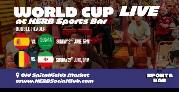 DOUBLE HEADER: SPAIN VS SAUDI ARABIA + BELGIUM VS IRAN