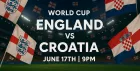 World Cup - England vs Croatia