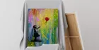 Paint A Pic: Girl with heart Balloon