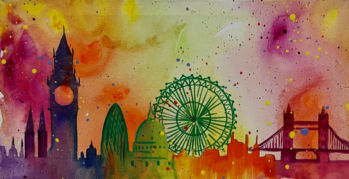 Paint A Pic: London Skyline